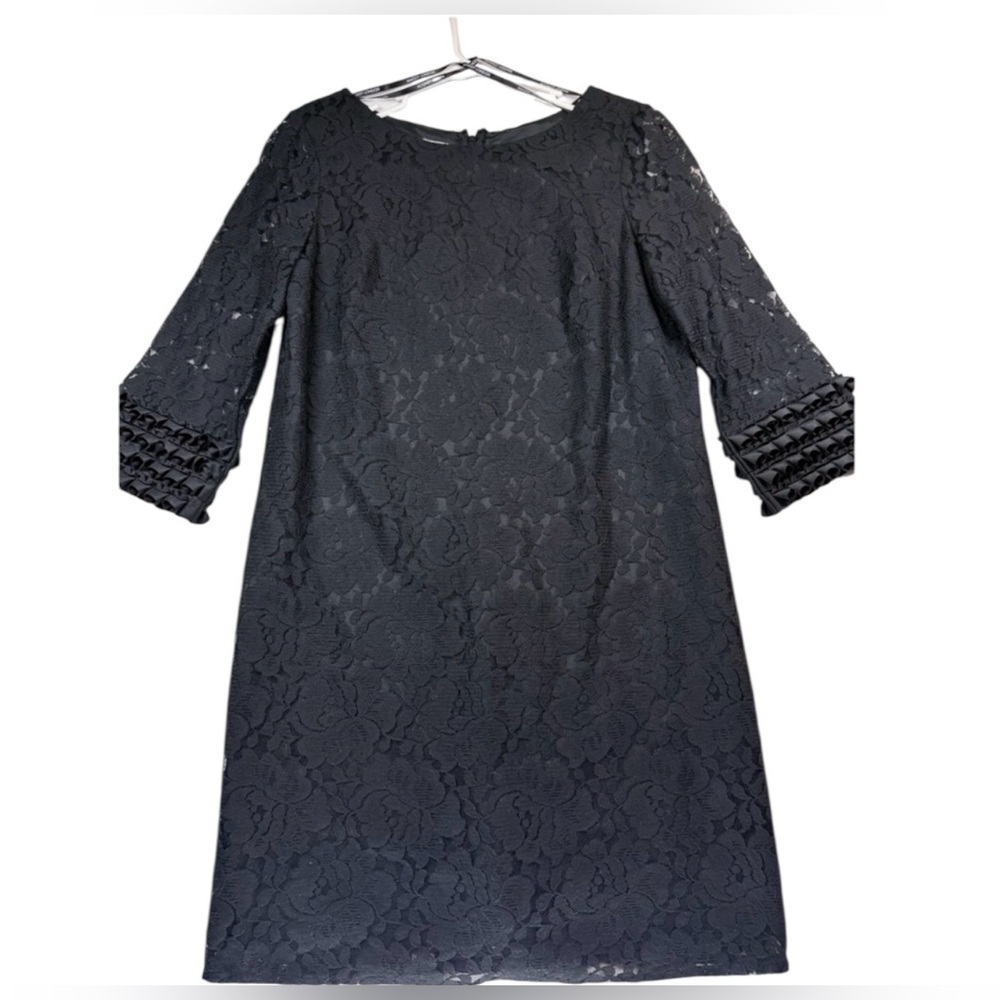 Maggy London Women's Black Lace Dress Size 12 Elegant NWT